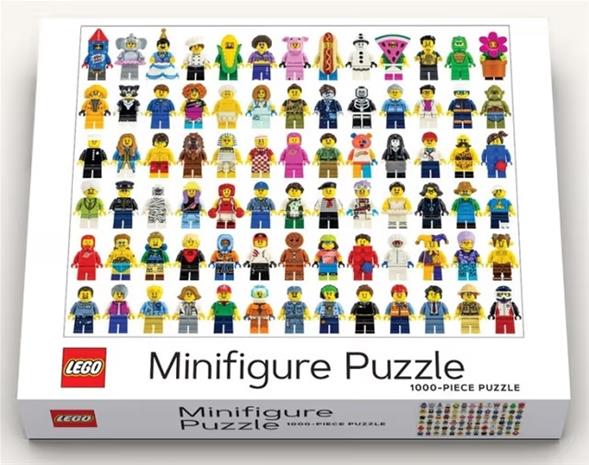 Euromic LEGO® Minifigure 1000-Piece Puzzle