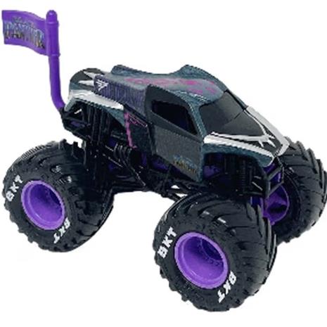 Monster Jam 1:64 Marvel Single - Black Panther – kuva 5/6