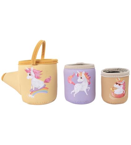 Filibabba - Neoprene bath toys – Unicorn activity cups (FI-04001) – kuva 4/4