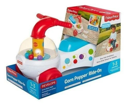 Fisher Price Corn Popper Ride on - työntöauto.