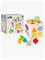 Small Foot - Wooden Shape Sorter Cube Rainbow. – kuva 3