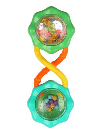 Bright Starts Rangle, Rattle & Shake Barbell™, Grøn - Multi/patterned - ONE SIZE