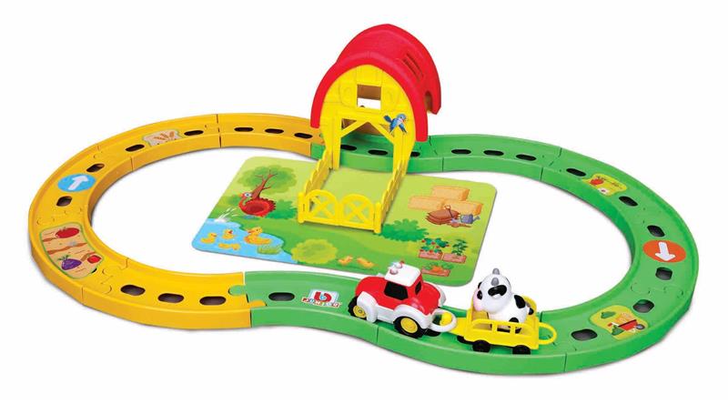 Adlibris Bb Junior Farm Tractor Shake-It Runner Infinity Track Bburago