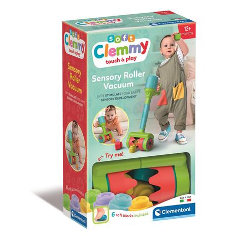 Clementoni - Sensory Roller Vacuum (I-17975)