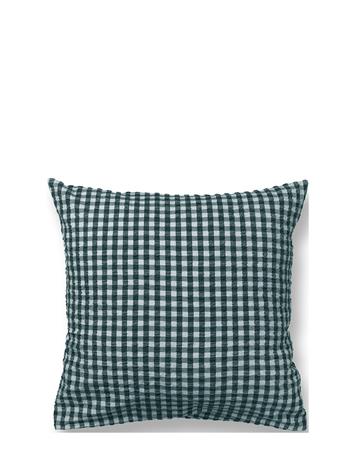 Juna Bä¦k & Bä¸lge Tyynynpäällinen 60x63 Cm / Vaaleansininen - Tyynyliinat Luomupuuvilla Vihreä - 637121