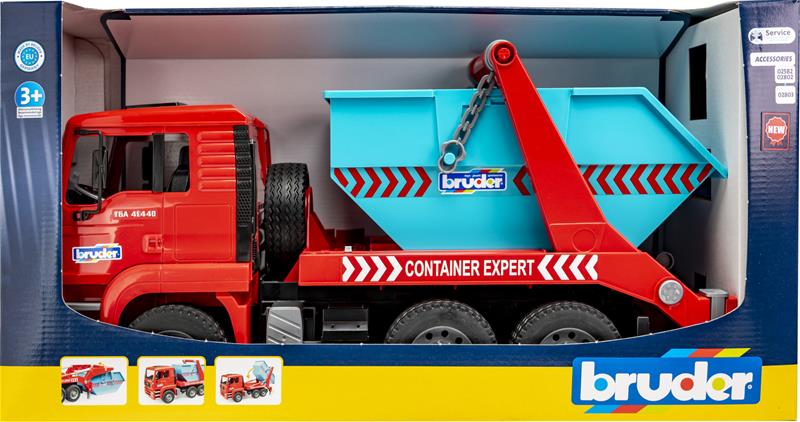 Bruder - MAN TGA Skip Loader (02741)