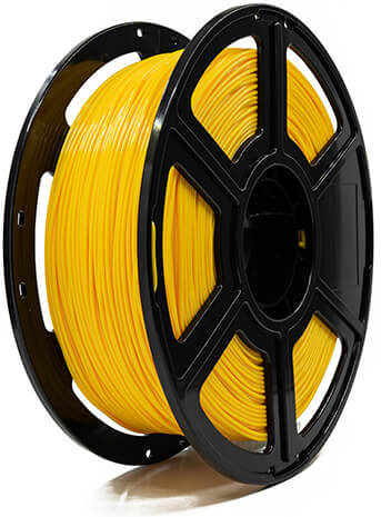 FlashForge Pro - yellow - PETG filament - 3D Printterit -