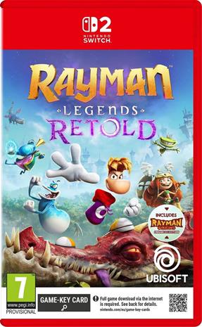 Rayman Legends Retold, Nintendo Switch 2 -peli – kuva 4/8
