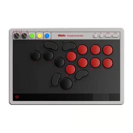8Bitdo Arcade Controller, PC/Nintendo Switch -peliohjain