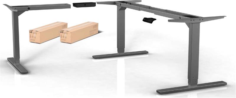 Elfen Ergodesk Pro Upgradekit -lisäjalka, valkoinen