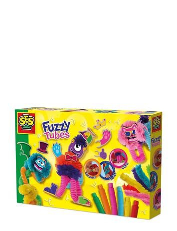 SES Creative Fuzzy Tubes - Multi/patterned - ONE SIZE