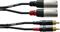 Cordial 2 x RCA - 2 x XLR, 1,5 m – kuva 3
