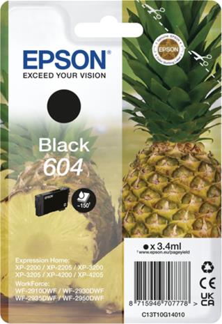 Epson 604 Pineapple Singlepack Black Ink
