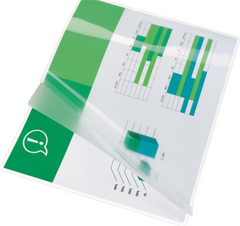 GBC Document Laminating Pouches A3 125 Micron Gloss 100-Pack