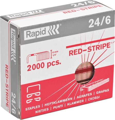 Niitit Rapid 24/6 Red Stripe (2000)