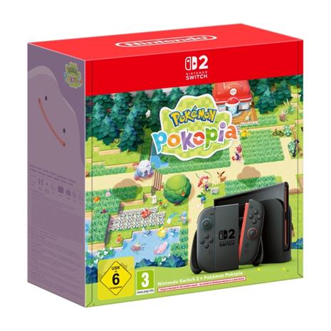 Nintendo Switch 2 + Pokemon Pokopia, pelikonsolipaketti