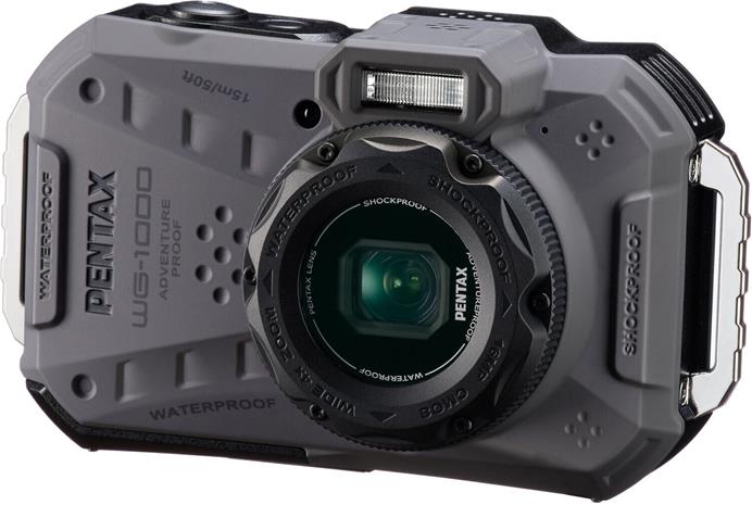 Pentax WG-1000 Rugged Compact Digital Camera Grey