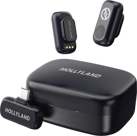 Hollyland LARK A1 Duo USB-C Wireless Microphone System with Case
