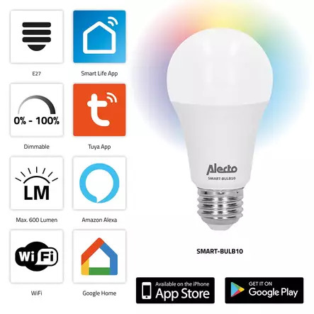 Smart LED -värilamppu Wi-Fi-yhteydellä