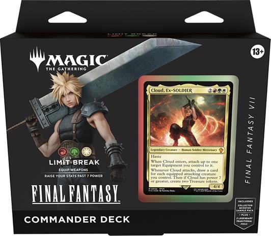 MtG: Final Fantasy Commander Deck - Limit Break KORTTI