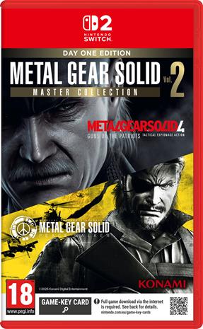 Metal Gear Solid Master Collection Vol. 2 - Day One Edition, Nintendo Switch -peli