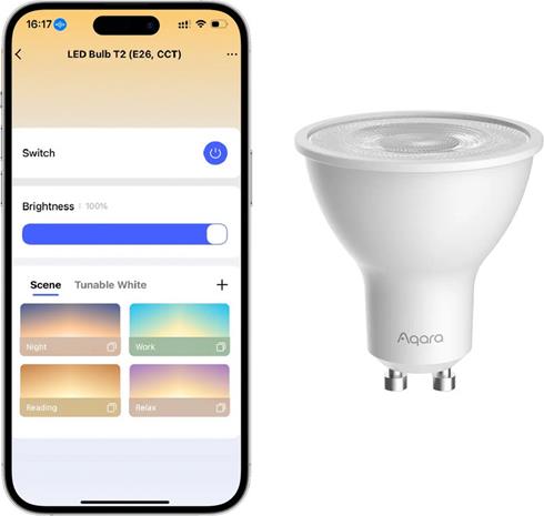 Aqara LED Bulb T2 (CCT, GU10) – kuva 5/6