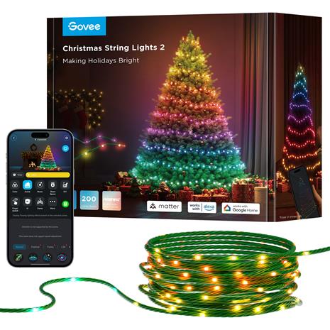 Govee String Lights 2S valonauha, 20 m