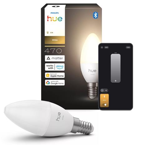 Philips Hue Kynttilälamppu - E14-älylamppu - White - (1 kpl)