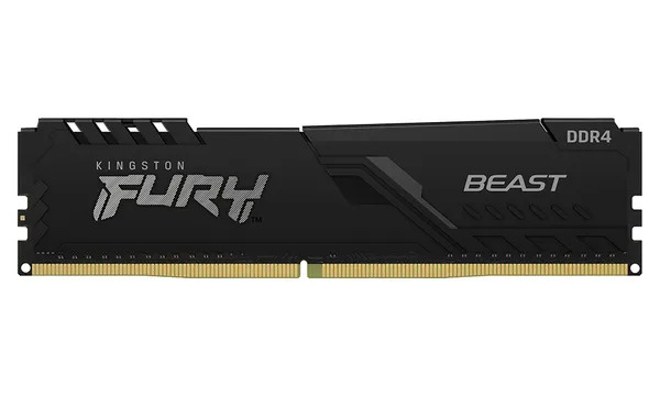 Kingston Technology FURY Beast 8GB 3200MT/s DDR4 CL16 DIMM Black