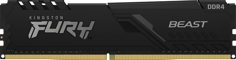 Kingston Technology FURY Beast 8GB 3200MT/s DDR4 CL16 DIMM Black