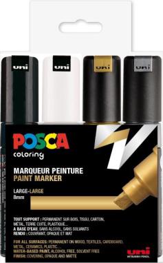 POSCA Marker UNI PC-8K 4er Set (182602)
