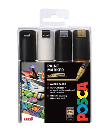 POSCA Marker UNI PC-8K 4er Set (182602)