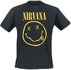 Nirvana - Logo - T-paita - Miehet - Musta