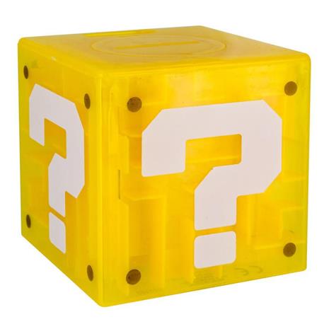 Säästölipas: Super Mario - Question Block Maze + Figuuri GADGET