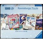 Vintage Hiihtojulisteet Palapeli 1000 Palaa Ravensburger