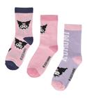 Kuromi sukat 3-pack