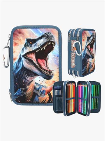 Dino World - Triplapenaali - Blue