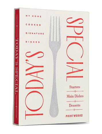 Recipe Book Today's Special Printworks