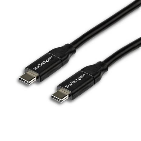 StarTech.com USB-C to USB-C Cable w/ 5A PD - M/M - 2 m (6 ft.) - USB 2.0 - USB-IF Certified