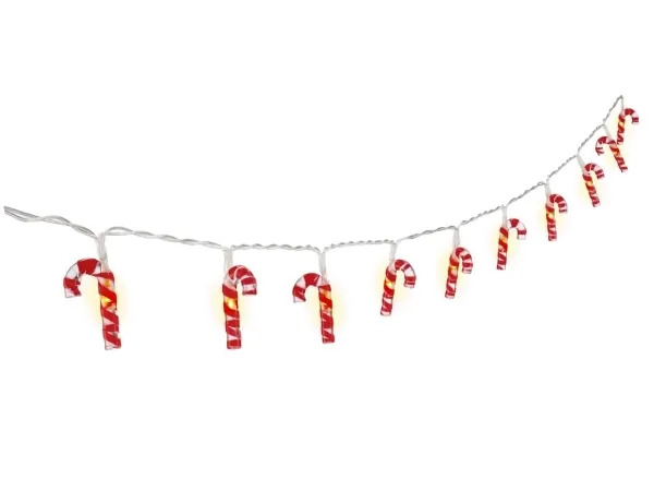 Goobay String Light "Candy Canes" with 10 LEDs