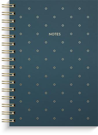 Notebook Dotted A5 Flowery Burde – kuva 2/2