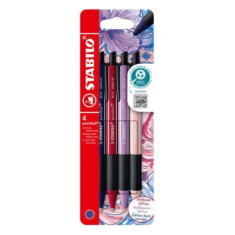 Pointball Wildflower 4 Pack Stabilo