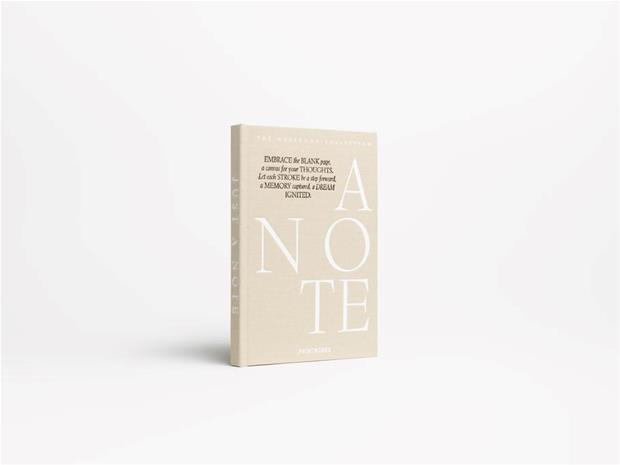 Notebook Just a Note Beige Printworks