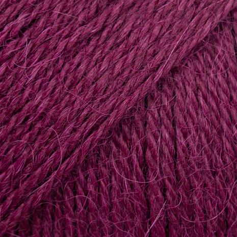 Alpaca Uni Colour alpakkalanka 50g Ruby Wine (9045) Drops