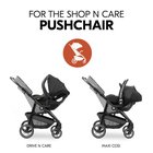 Vaunuadapteri Hauck Shop N Care Universal – turvaistuimelle, musta