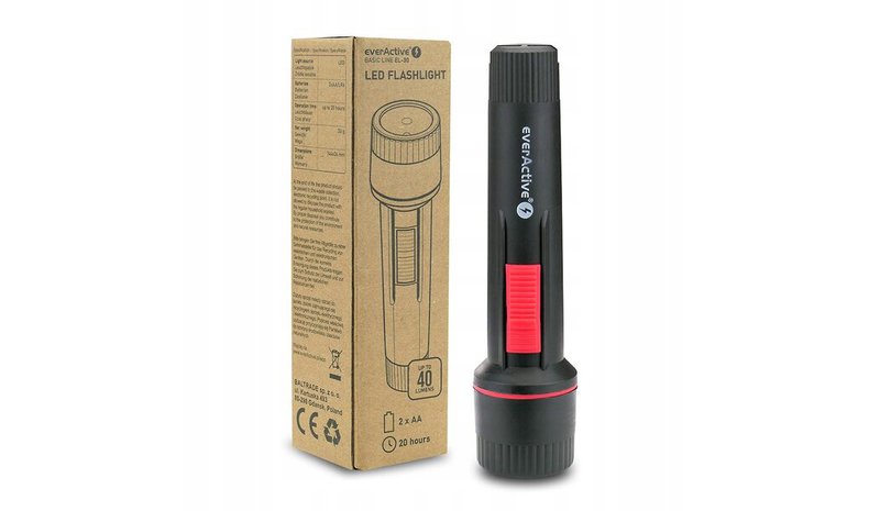 Everactive El-30 Led klassinen taskulamppu, 40 lm – kuva 1/1
