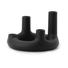 Normann Copenhagen Trin-kynttilänjalka Musta, ä˜17,7x11,8 cm