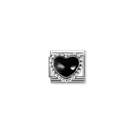 Nomination Classic 330204 raised heart pala