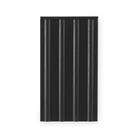 Normann Copenhagen Rib seinäkaappi Soft black, 73x40x23 cm