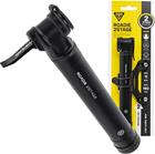 Topeak Roadie 2-vaiheinen minipyöräpumppu, musta